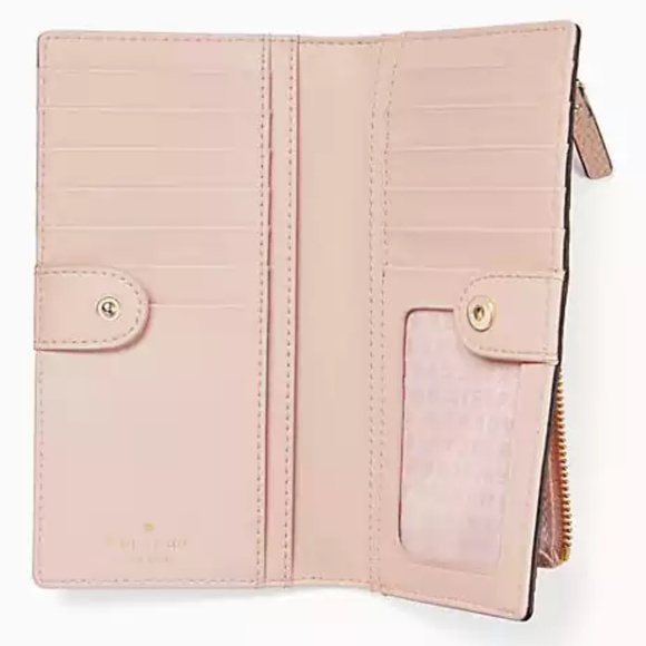 Kate Spade Pershing Street Stacy Wallet Warmvellum - Picture 2 of 8